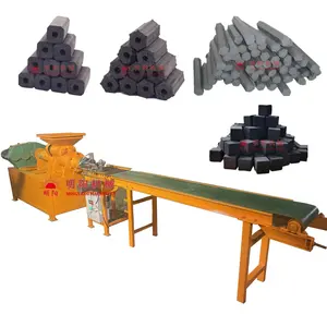 Fabrik preis Carbon Stick Holzkohle herstellungs maschine für Shisha Compact Charcoal Making Machine Hersteller