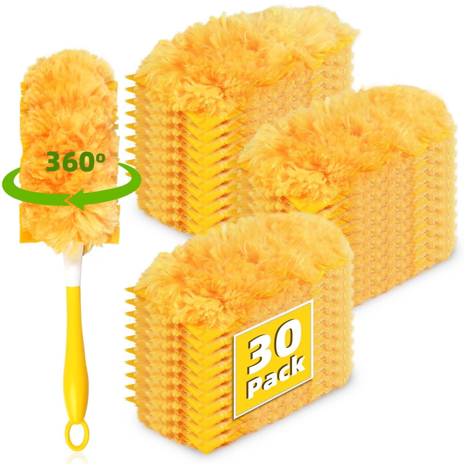 Tête de remplacement jaune (en vrac d'une seule pièce)