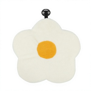 Cuscino per <span class=keywords><strong>Sedile</strong></span> <span class=keywords><strong>Auto</strong></span> a Forma di Fiore d'Uovo, Morbido Protettore in Spugna, Decorazione Invernale per Interni <span class=keywords><strong>Auto</strong></span> - Product Image 1