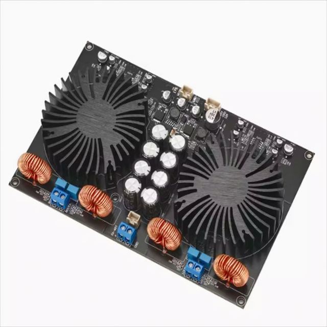 MLK Dual-chip High-power TPA3255 Dual-channel Digital Class D HiFi Enthusiast Power Amplifier Board 600W+600W