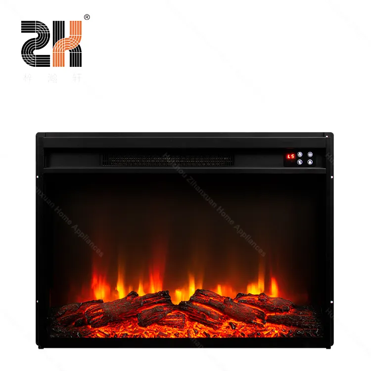 Cheap 26 IN Modern electric insert remote control decorative flame electric insert fireplace