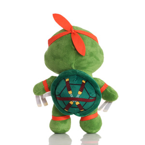 <span class=keywords><strong>Juguetes</strong></span> de Peluche Personalizados de <span class=keywords><strong>Tortugas</strong></span> <span class=keywords><strong>Ninja</strong></span> Multicolores, Variante de Dibujos Animados, Peluche Suave de Poliéster y Algodón PP, Ojos Grandes Bordados - Product Image 6