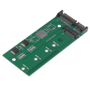 بطاقة محول M2 SATA, M2 SATA محول SATA III إلى <span class=keywords><strong>M</strong></span>.<span class=keywords><strong>2</strong></span> (NGFF) SSD بطاقة محول ذات قاعدة ساتا B/B + <span class=keywords><strong>M</strong></span> مفتاح 6 جيجا بايت في الثانية بطاقة محول عالية السرعة - Product Image 5