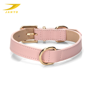 Nuevo estilo personalizado mascota ajustable perro Collar piel de vaca perro Collar - Product Image 2