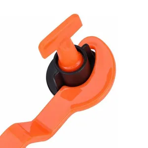 Tegelaccessoires Nivelleringssysteem Clips Voor Vloertegelafstandhouders Verkoop Zwart Oranje Staal Roestvrij Stijl Tijd Modern