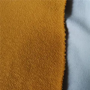 棉质斜纹法式毛圈针织面料