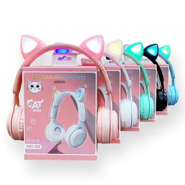 Wholesale Noise Canceliing Portable Wireless Headphones Y08 Wireless HiFi Stereo Over Ear Headphone Headset with Microphone