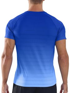 Custom Printing Men's T Shirts Sport Running Tshirt Athletic Mesh Black T Shirts F00 - Product Image 6