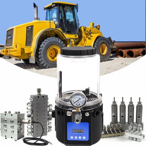 Pompe à graisse électrique à piston à lubrification sèche épaisse 12V24V220V380V, alimentateur de transfert, lubrificateur pour excavatrices, chargeuses, camions - Product Image 1