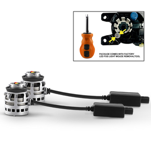 <span class=keywords><strong>2025</strong></span> <span class=keywords><strong>New</strong></span> High Power Car LED Sương Mù Ánh sáng bóng đèn L1B 60watts/bóng đèn 13200lm Trắng/hổ phách ánh sáng màu vàng cho TOYOTA COROLLA PRIUS Noah - Product Image 2