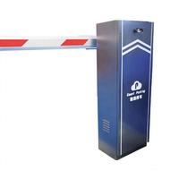 Système de barrière de sécurité automatique en métal à poteau droit pour parking avec moteur DC sans balais