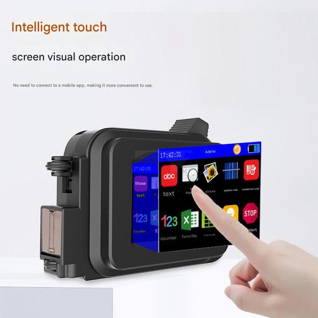 Portable Handheld Inkjet Printer Thermal Inkjet Printer for Expiry Date and Batch Number Printing
