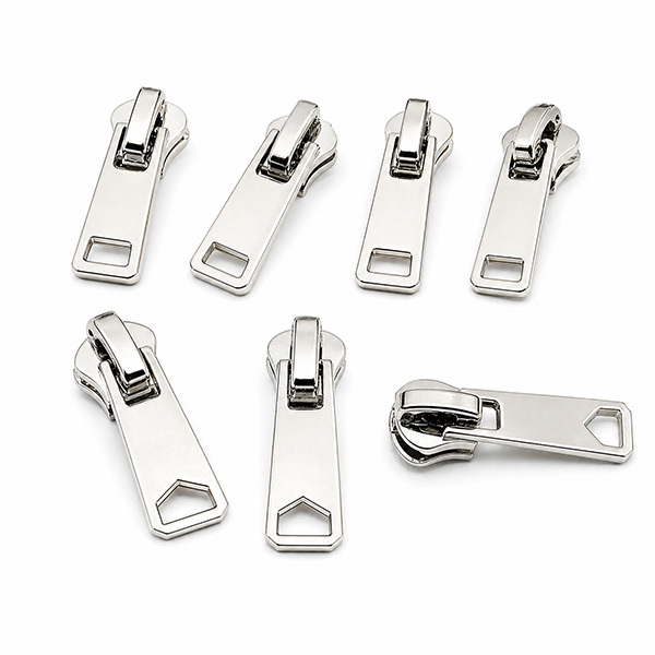 Hengda Factory Customized 6 Pcs Metal Slider 3,8cm Hardware Zip Puller for Slider Bag