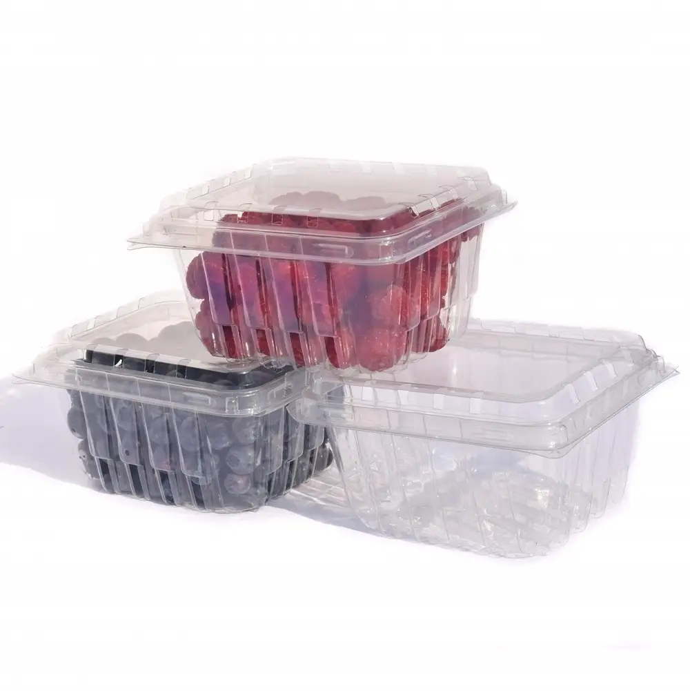 Пластиковая коробка для упаковки фруктов