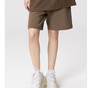 Shorts Bermuda Homme <span class=keywords><strong>Halliday</strong></span> en Coton Respirant Taille Mi-Haute avec Cordon de Serrage, Logos Personnalisables, Idéal Été, Gym, Course à Pied, Anti-Plis - Product Image 3