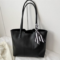 Sac fourre-tout grande capacité pour femme, style coréen, pour les trajets quotidiens, sac à bandoulière texturé, collection Printemps-Été