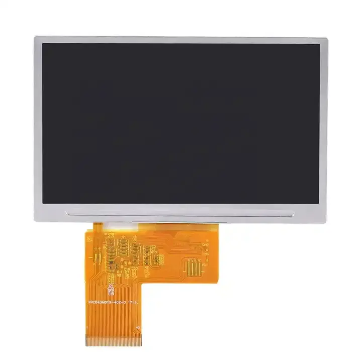 SPI Interface 4.3 Inch 800*480 IPS LCD TFT Capacitive Touch Panel Wide Temperature High brightness Display