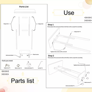 แท่นวางอะคริลิกใสสำหรับบรรยายในห้องเรียนสำนักงาน - Product Image 2