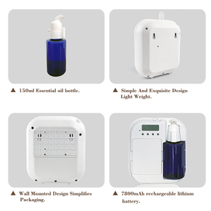 Difusor de Aroma Eléctrico Inteligente, Funciona con Batería, Montado en la Pared, Sin Agua, 150 ml, Difusor de Aceites Esenciales para <span class=keywords><strong>Hotel</strong></span> y Hogar - Product Image 6