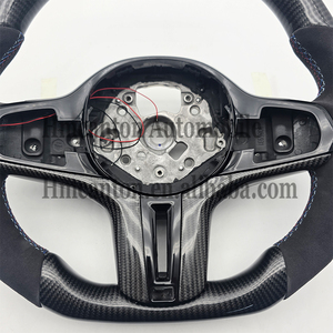 Volante de Fibra de Carbono LED de Alta Calidad para Automóviles G30 G20 G01 G02 G05 G06 G07 - Product Image 3