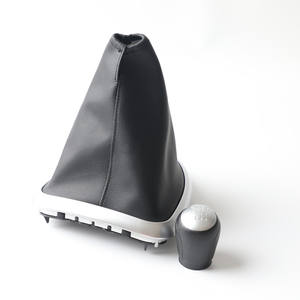 Couvercle en cuir pour pommeau de levier de vitesse de voiture, pour Nissan, transmission manuelle, conception ergonomique - Product Image 5