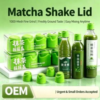 Tapas para Botellas de Matcha OEM, Tapas para Botellas de Agua con Polvo de Matcha, Cápsulas de Matcha, Tapas para Polvo de Matcha 100% Natural de 28 mm