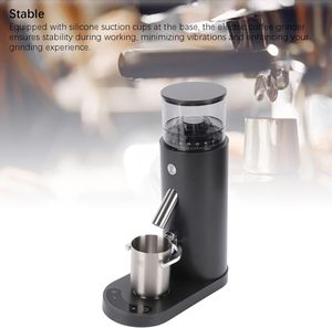 2025 fraise conique 60 réglages moulin à café expresso électrique rechargeable compact et silencieux pour usage domestique/extérieur - Product Image 3