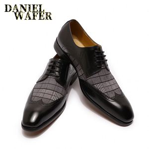 Chaussures habillées jaunes en cuir véritable pour hommes, style Oxford, à Hong Kong - Product Image 2