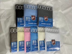 <span class=keywords><strong>Rideau</strong></span> <span class=keywords><strong>de</strong></span> <span class=keywords><strong>douche</strong></span> moderne classique et imprimé en EVA (PEVA) imperméable pour salle <span class=keywords><strong>de</strong></span> bain avec crochets en <span class=keywords><strong>plastique</strong></span> - Product Image 2