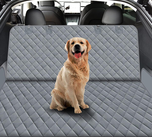 Protector de Asiento Trasero para Perros con Ventana de Malla, Antiarañazos, Antideslizante e Impermeable, Hamaca para Mascotas, Funda para Asiento de Coche para Perros - Product Image 3