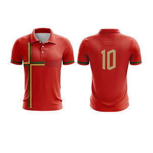 เสื้อโปโลแขนสั้นสำหรับทั้งชายและหญิงเสื้อโปโลออกแบบได้ตามสมัยนิยม - Product Image 4