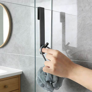 Crochet mural moderne pour robe, sans perçage, installation facile, pour salle de bain, cuisine, chambre à coucher - Product Image 5