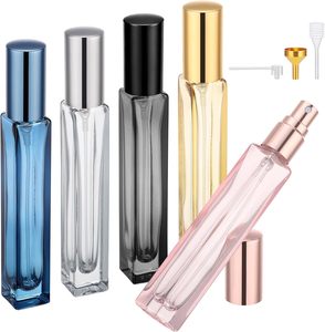 Custom 10ml 20ml 30ml Portable Mini <b>Refillable</b> <b>Perfume</b> <b>Atomizer</b> Bottle with Box Set Packaging - Product Image 1