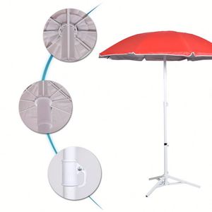 Sombrilla de Playa para Exteriores con Logotipo Personalizado y Diseño Moderno para Parques, Jardines y Eventos Promocionales - Product Image 2