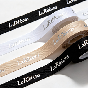 Cinta de Grosgrain Personalizada GRACE RIBBON a Bajo Precio, Certificada por OEKO-TEX, Longitud Personalizable para Envoltura de Regalos - Product Image 5