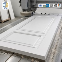 Porte insonorisée intérieure en bois massif avec surface finie, design moderne, taille personnalisée, hôtels, appartements, chambres, villas, hôpitaux