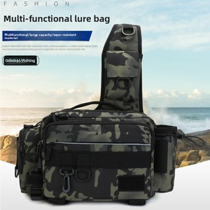 Bolsa para señuelos de gran capacidad, riñonera multifuncional, bolsa para cañas de pescar, mochila táctica, bolso bandolera, bolsa para aparejos de pesca, caña de pescar - Product Image 1