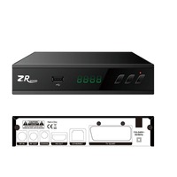 Décodeur H265 DVB-T2 1080p pour Espagne et Italie avec port réseau RJ45, récepteur 10 bits, best-seller transfrontalier, prêt à être expédié