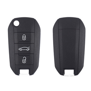 OEM cho 508/301/3008/408 Elysee/C3/c4l ABS 3-nút Màu Đen Gấp từ xa Vỏ chìa khóa thay thế - Product Image 3