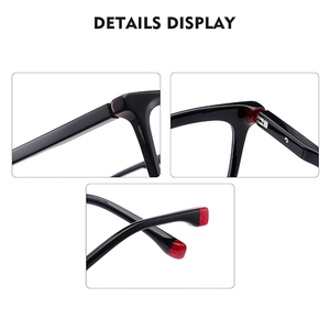 2025 cổ điển Acetate vuông kính quang học khung thương hiệu sang trọng Unisex theo toa cảnh tượng cho cận thị thoải mái phong cách - Product Image 3