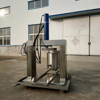 Hydraulische sapcentrifuge industriële koude pers voor groenten en druivenwijnproductie, verticaal model
