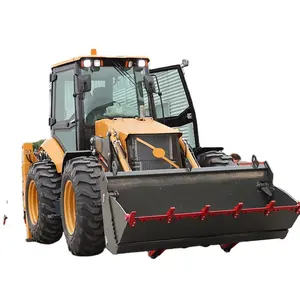 YAWEH Chinese factory tractor with loader and backhoe 4x4 JCB design on sale