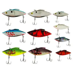 6.5cm 12g 7.5cm 17g vib esche da pesca esca in plastica dura con forte amo da pesca fishing VIB lure