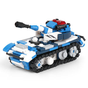 QIZHILE – ensemble de blocs de construction de modèle Robot Transformable 8 en 1, <span class=keywords><strong>Bloc</strong></span> de construction de réservoir à transformer en robot, <span class=keywords><strong>Bloc</strong></span> de construction à assembler soi-même - Product Image 3