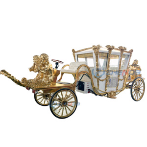 Carruaje de Boda Eléctrico de Alta Calidad Estilo Vintage 2026 y Carroza Turística con Certificación CE - Product Image 5