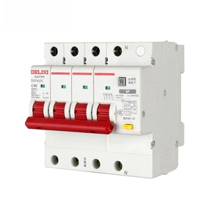 Delixi RCBO 1P + N 1p 2P 3P + N 4P dz47sles 6-63a nhỏ rò rỉ bảo vệ ngắt mạch - Product Image 5