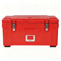 Chauffe-riz thermique rotomoulé industriel 40L - Conteneur alimentaire isotherme durable pour restaurants commerciaux, buffets et services de traiteur
