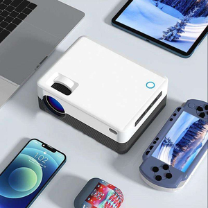 Android LCD <b>Mini</b> Projector Portable WiFi Home Theater Smart Projector 720P Short Throw Mobile Movie Screen - Product Image 6