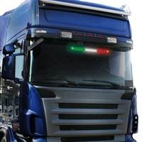 Tricolore bleu jaune rouge dans toutes les bandes led bar camion accessoires automobiles LED lumières de la même couleur que le drapeau de la roumanie