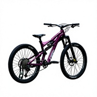 Vélo de montagne à suspension souple FASTWORK-FIRE, 11 vitesses, 12 vitesses, freins à disque hydrauliques à quatre pistons en alliage d'aluminium